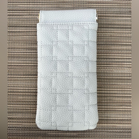 🎯Anne Klein Crossbody Bag Purse and Eyeglass Case Light Blue - Picture 13 of 14